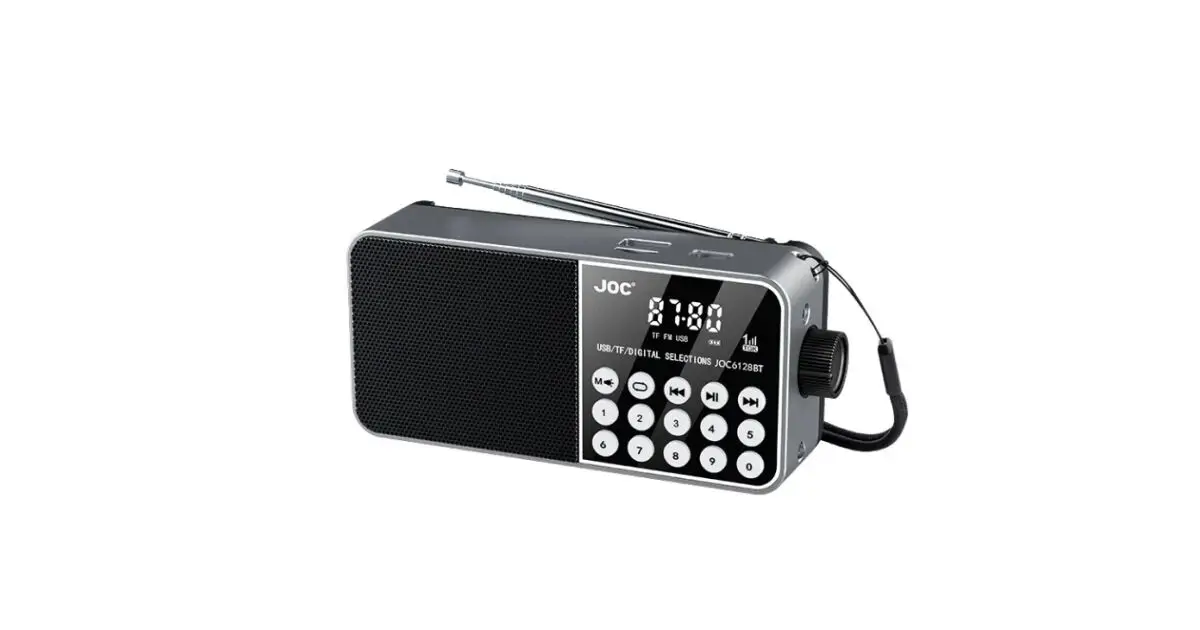 JOC mini rádió és hangfal /USB, BT, SD, FM/