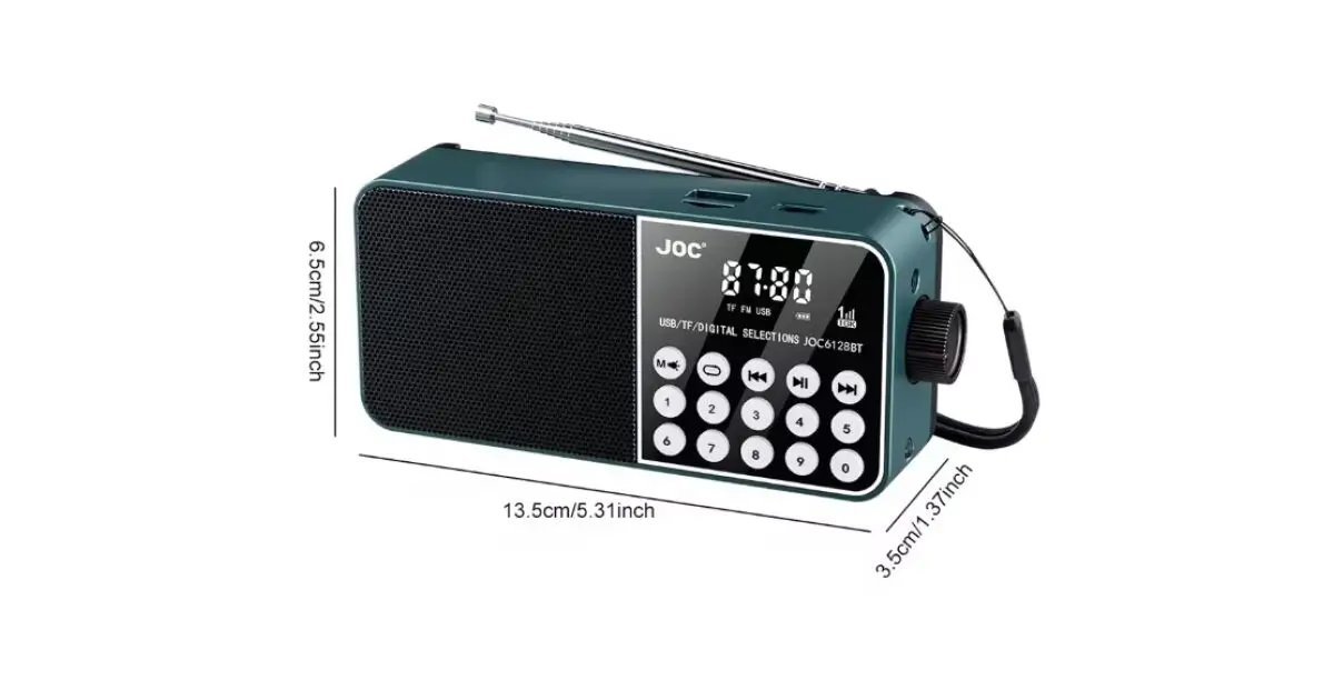 JOC mini rádió és hangfal /USB, BT, SD, FM/