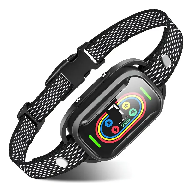 Ugatásgátló kutyanyakörv rezgéssel és hangjelzéssel