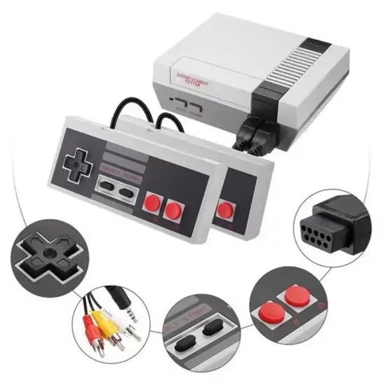 MINI RETRO videojáték konzol 620 játékkal(BBD)(BBJ)