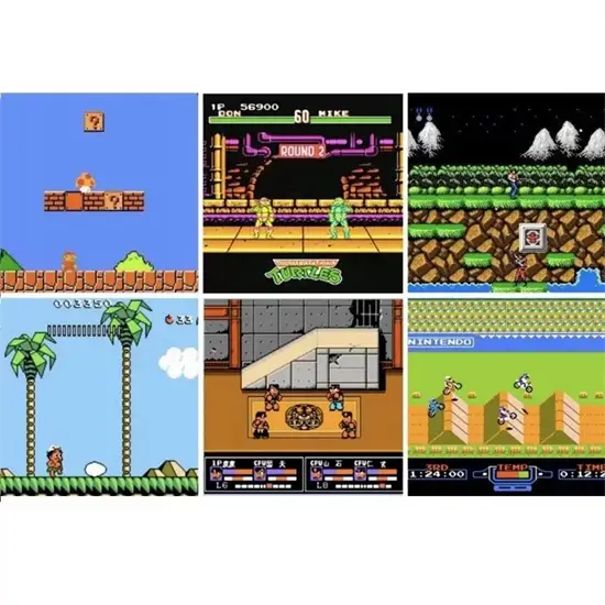 MINI RETRO videojáték konzol 620 játékkal(BBD)(BBJ)