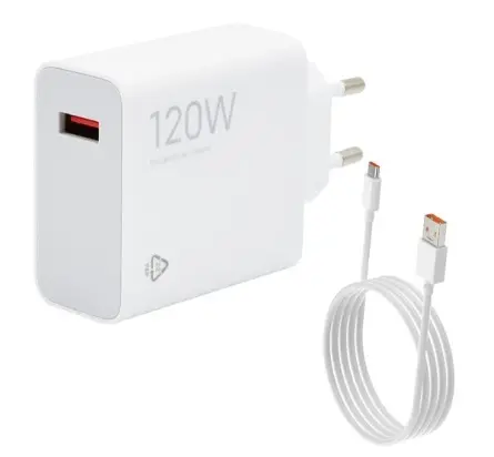 120W Hálózati töltő + kábel