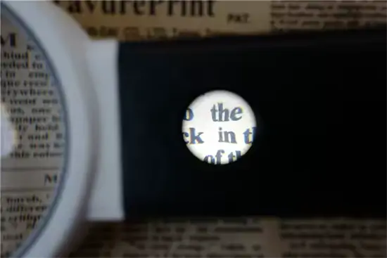 25x óriás kézi nagyító olvasáshoz