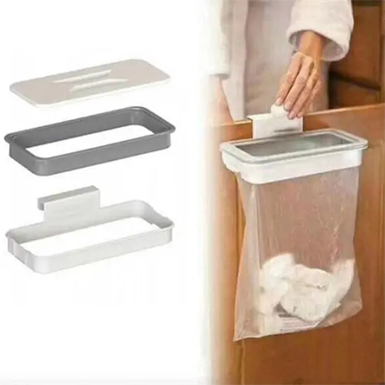 Függeszthető szemeteszsák tartó konyhába