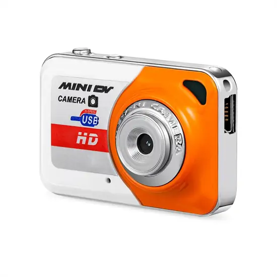 X6 hordozható mini DV kamera mikrofonnal