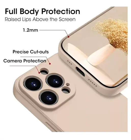 KPPIT iPhone 15 Pro szilikon tok