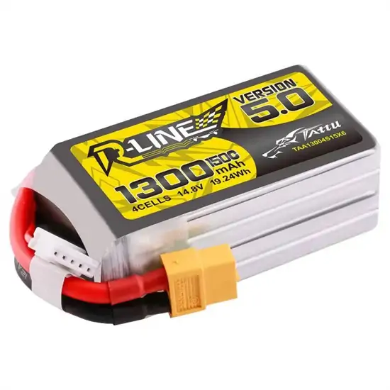 Tattu R-Line 5.0 1300mAh 14.8V 150C akkumlátor