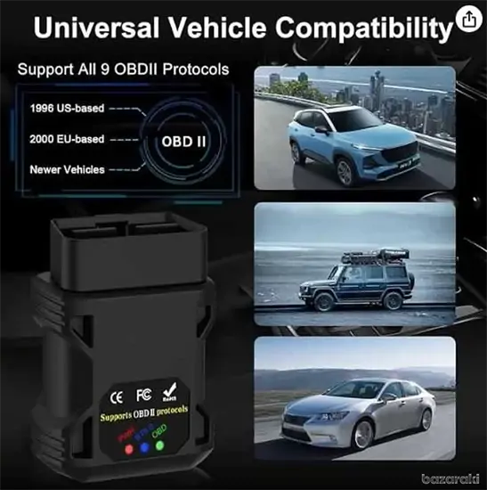 RICOKEY V106 OBD2 Bluetooth hibakódolvasó autóhoz