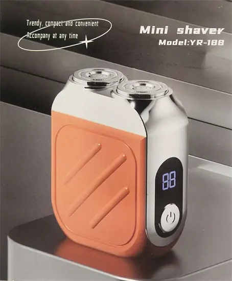 YR-188 Mini borotva utazáshoz 