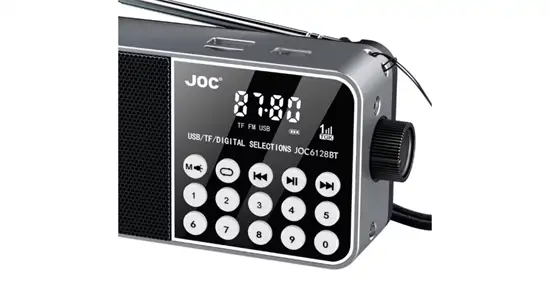 JOC mini rádió és hangfal /USB, BT, SD, FM/