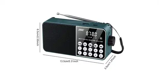 JOC mini rádió és hangfal /USB, BT, SD, FM/