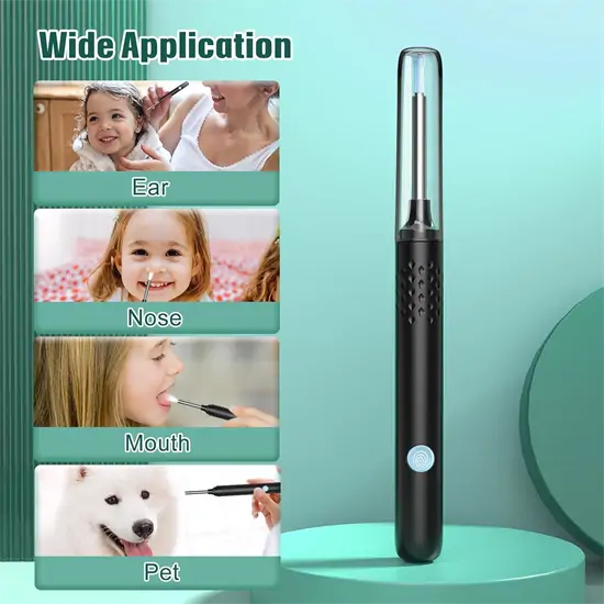 LMECHN 1080P fülkamera kit LED fénnyel