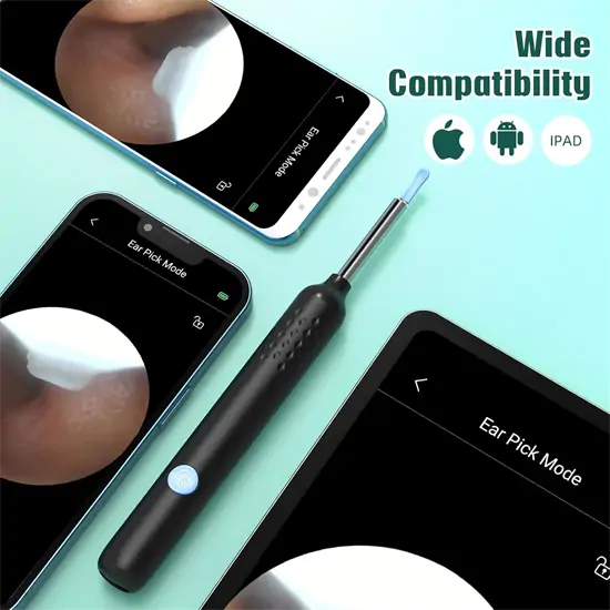 LMECHN 1080P fülkamera kit LED fénnyel