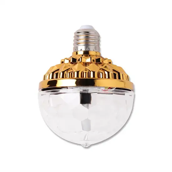 Forgó E27 LED diszkólámpa (3W)