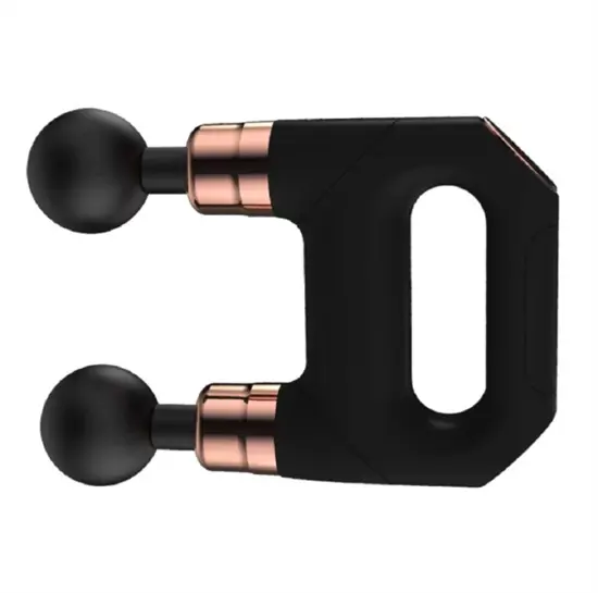 Duplafejes masszázspisztoly /6 fokozat, 4 fej, 1800 mAh/