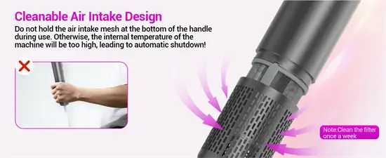 Nagy sebességű hajszárító