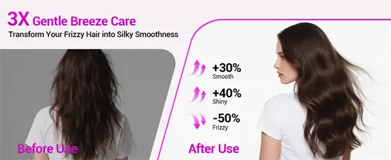 Nagy sebességű hajszárító