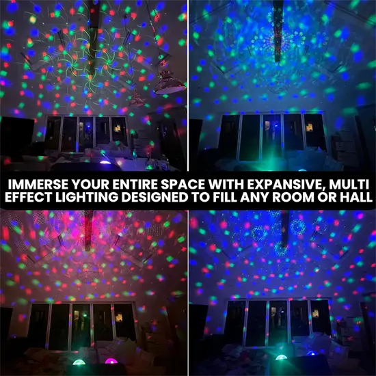 5in1 party fény projektor