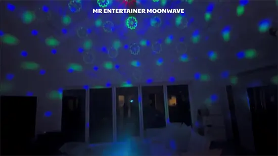 EMS-38 5in1 party fény projektor