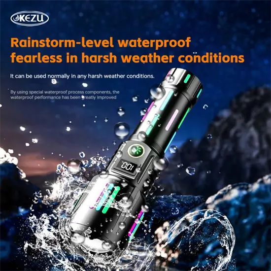 KH-W515 nagy fényerejű elemlámpa