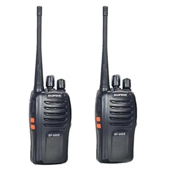 Baofeng BF-666S kétirányú rádió (walkie talkie)