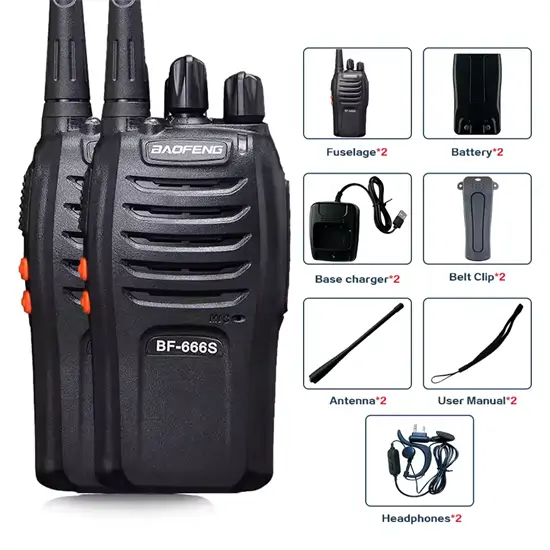 Baofeng BF-666S kétirányú rádió