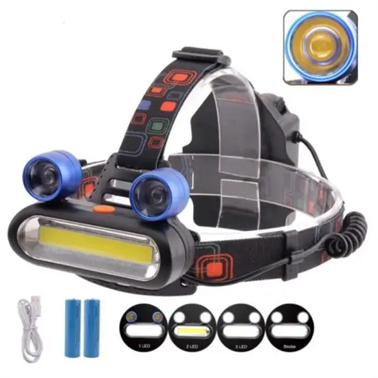 BL-XQ-168 békás fejlámpa 4 móddal