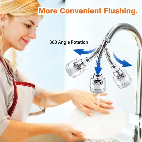 Flexibilis víztakarékos zuhanyfej mosogatóhoz