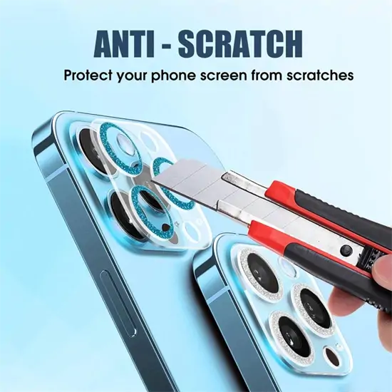 Fényképezőgép lencsevédő edzett üveg - iPhone 14