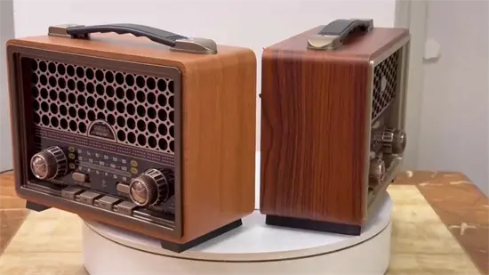 Meier M-2015BT Antik Bluetooth FM rádió