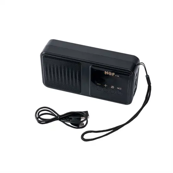 HF-F38 hordozható FM rádió BT kapcsolattal