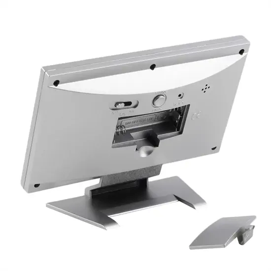 DS-8082 digitális óra LCD kijelzővel, hangvezérléssel