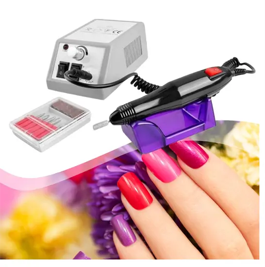 Professzionális körömcsiszoló gép (12 db kiegészítővel)