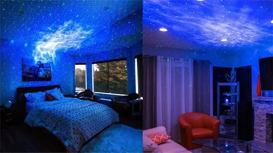 Csillagos ég party fény BT hangszóróval