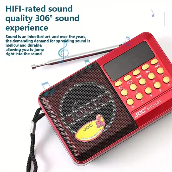 Mini FM rádió YG-011AR