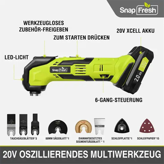 Akkus excenter csiszoló (ZOY-YFT02-20V)