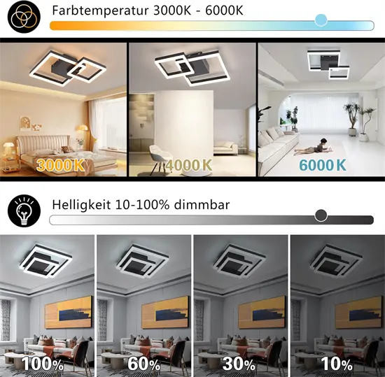 Fa mennyezeti LED lámpa 30W