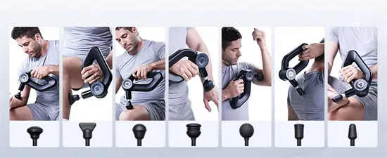 Bob & Brad D6 Pro mélyszöveti masszázspisztoly