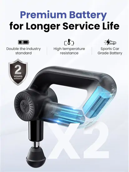 Bob & Brad D6 Pro mélyszöveti masszázspisztoly