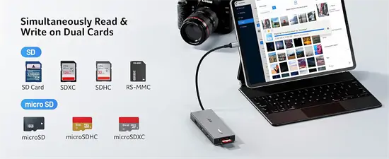 Acer 9in1 Dual HDMI USB-C Hub (ODK4K0)