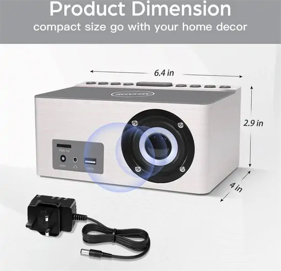 ANJANK AC190 digitális fa ébresztőóra