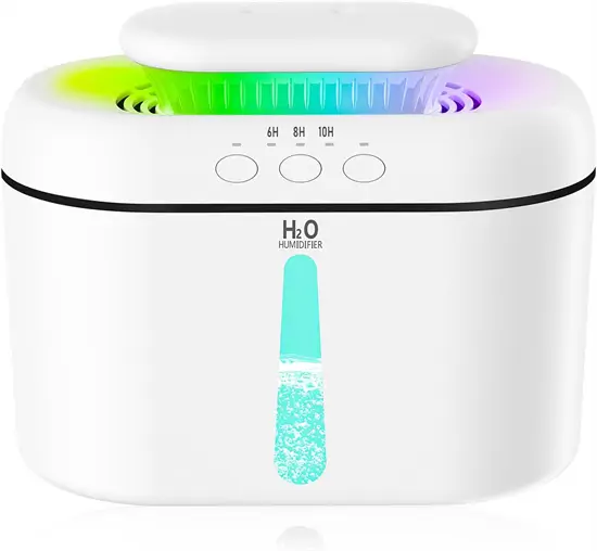 Bamcoo csendes LED ultrahangos párologtató (2L)