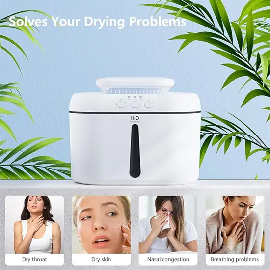 Bamcoo csendes LED ultrahangos párologtató (2L)