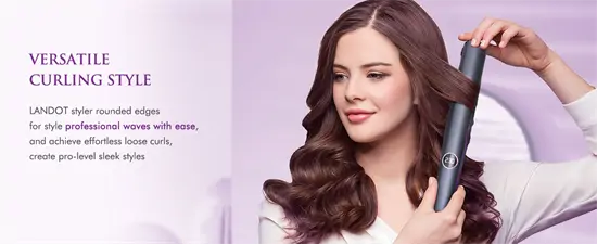 Landot HS168 2in1 hajformázó (hajsimító és göndörítő)