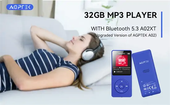 AGPTEK A02XT 32GB MP3 lejátszó