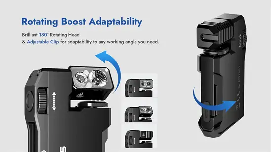 Wuben G5 micro zseblámpa