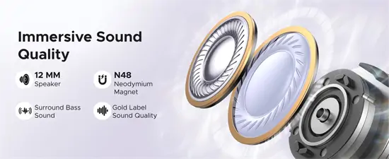 Ugreen HiTune S3 vezeték nélküli fülhallgató