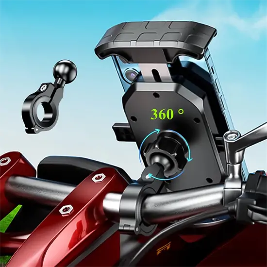 Kewig M14-Α1 motoros és biciklis telefontartó és Qi töltő