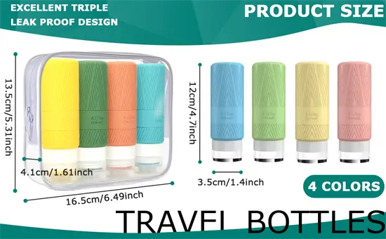 QMAHA utazó szilikon falkon készlet