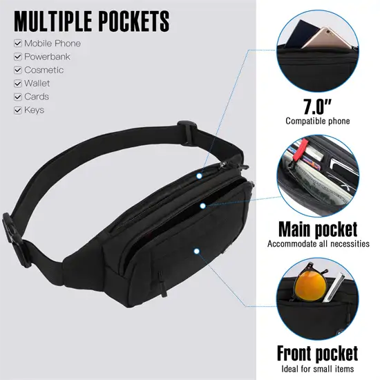 WATERFLY utazó övtáska